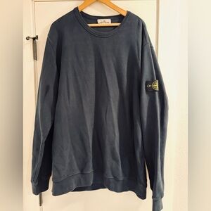 Stone Island Dark Blue Crewneck Sweater 3XL